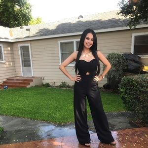 Black jumpsuit